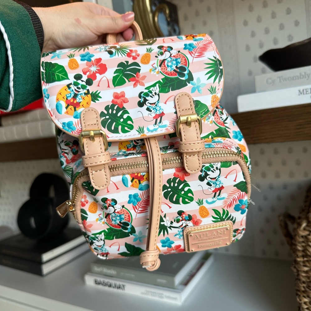 NWT Disney Aulani Loungefly Mini Backpack